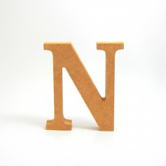 LETRAS DE MESA - N